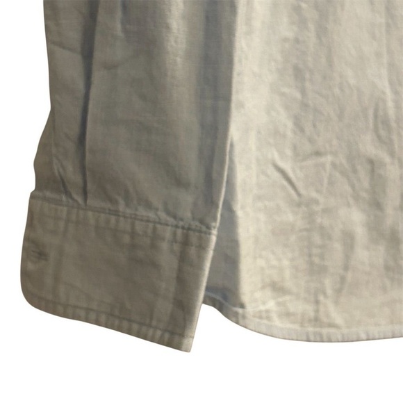 Vineyard Vines Boy’s Whale Logo Blue Long Sleeve Button-Up Shirt L - Picture 5 of 13